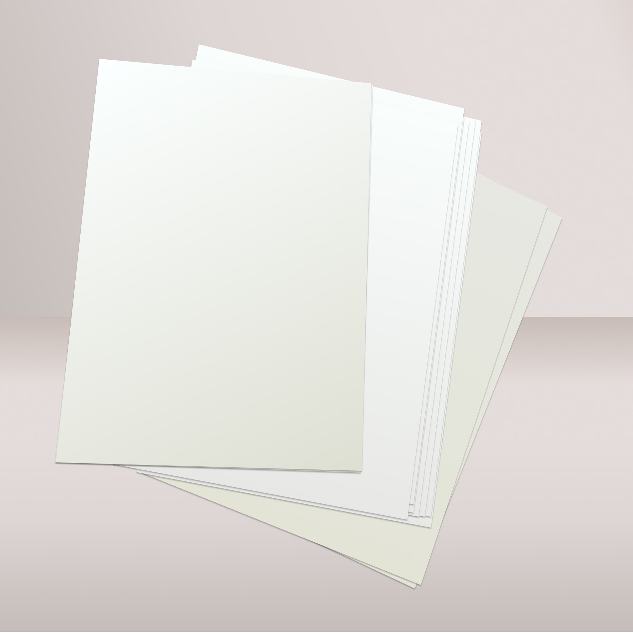 Buy paper assets and use them as mockups for leaflets and brochures